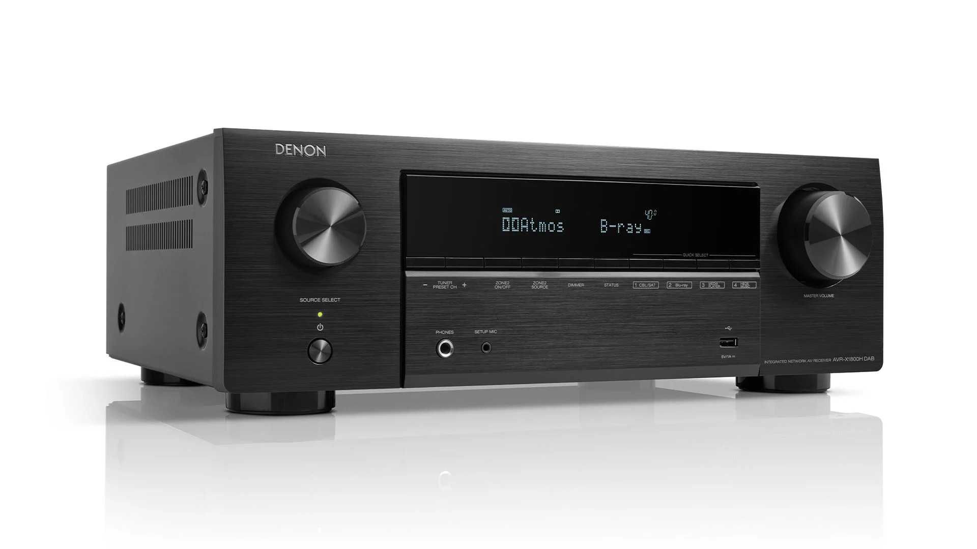 Denon AVR-X1800H DAB - amplituner wielokanałowy | Audiopolis Warszawa