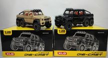 Mercedes-Benz AMG G63 6x6 Off-road модель 1:24 XLG со звуком и светом