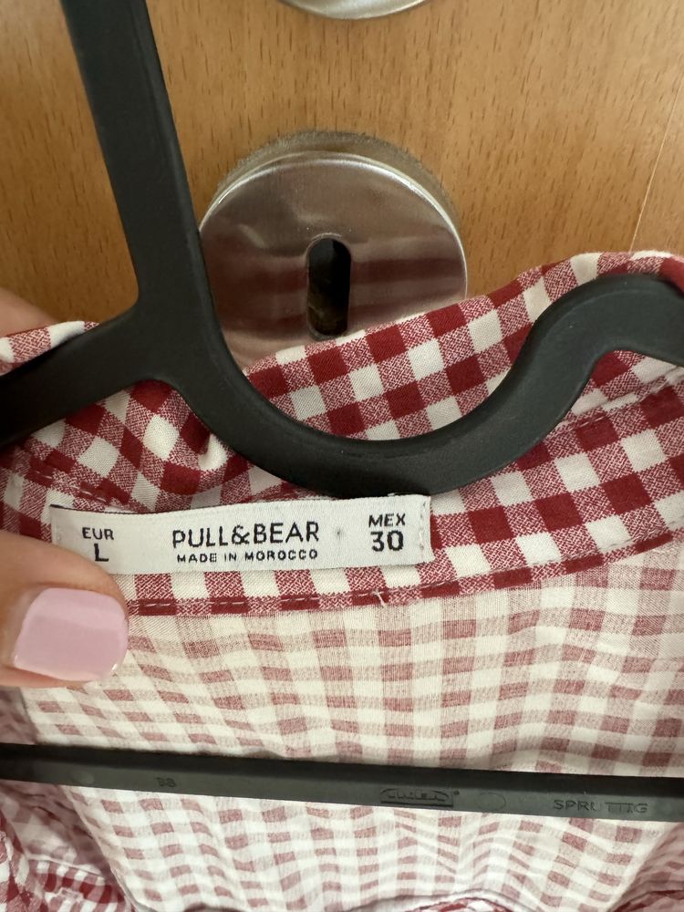 Camisa aos quadrados Pull & Bear
