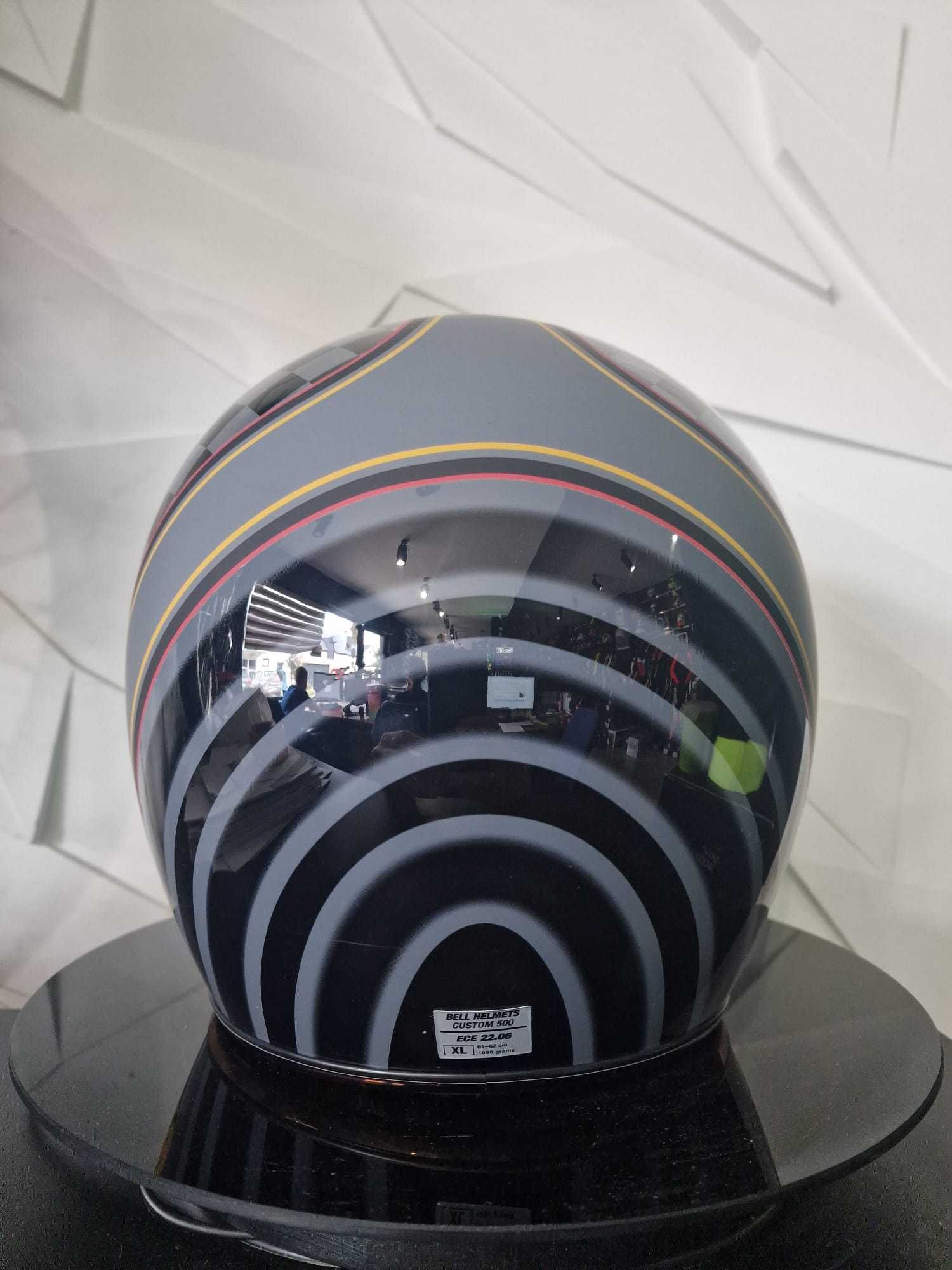 Kask orzech klasyczny Bell Custom 500 RSD Black/Gold 'M 'L 'XL GRATISY
