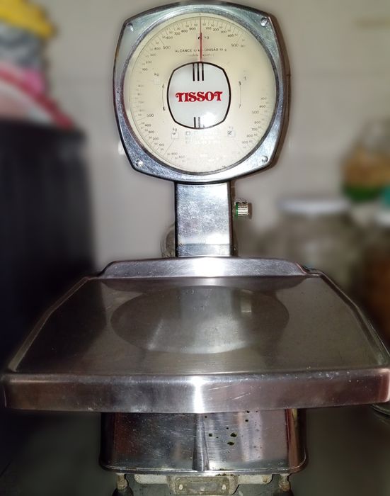 Balança Analógica Comercial Inox Vintage - TISSOT