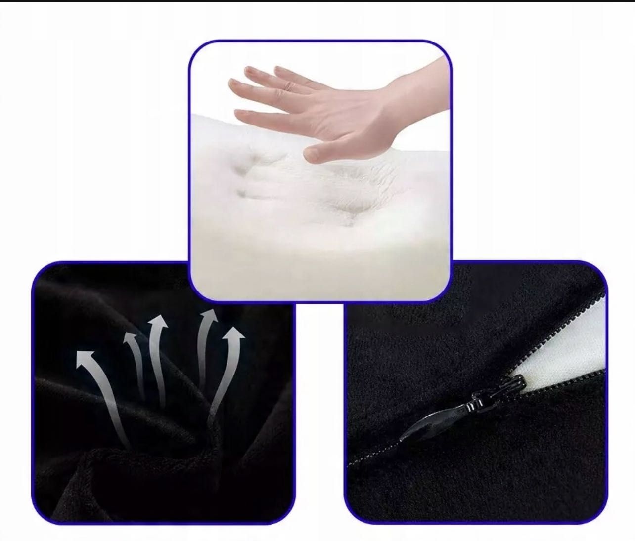 Poduszka do przedłużania rzęs memory foam