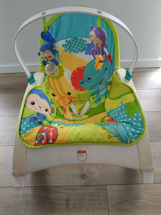 Leżaczek Bujaczek Siedzisko 3w1 Fisher Price