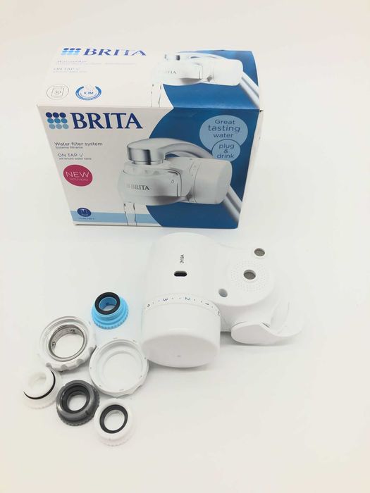 BRITA Filtr do Wody z Kranu ON TAP V Lepszy Smak Wody 4-Stopniowy