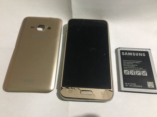 Samsung j120 Duos, Galaxy J1 SM-J120H, битий дисплей