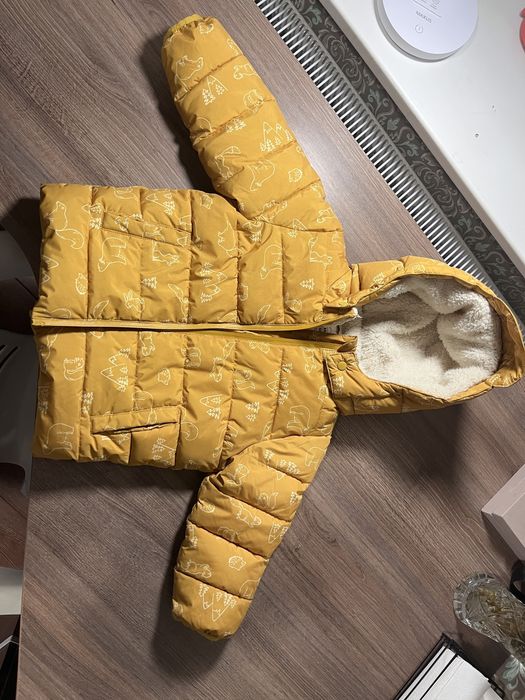 Зимняя детская куртка 92 + костюм в подарок