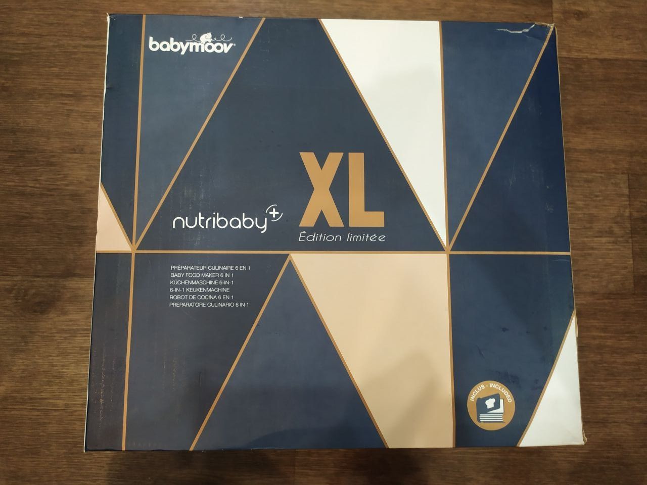 Блендер-пароварка Babymoov Nutribaby+ XL Limited edition