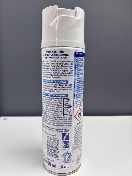 Sagrotan Hygiene Spray środek dezynfekujący w aerozolu