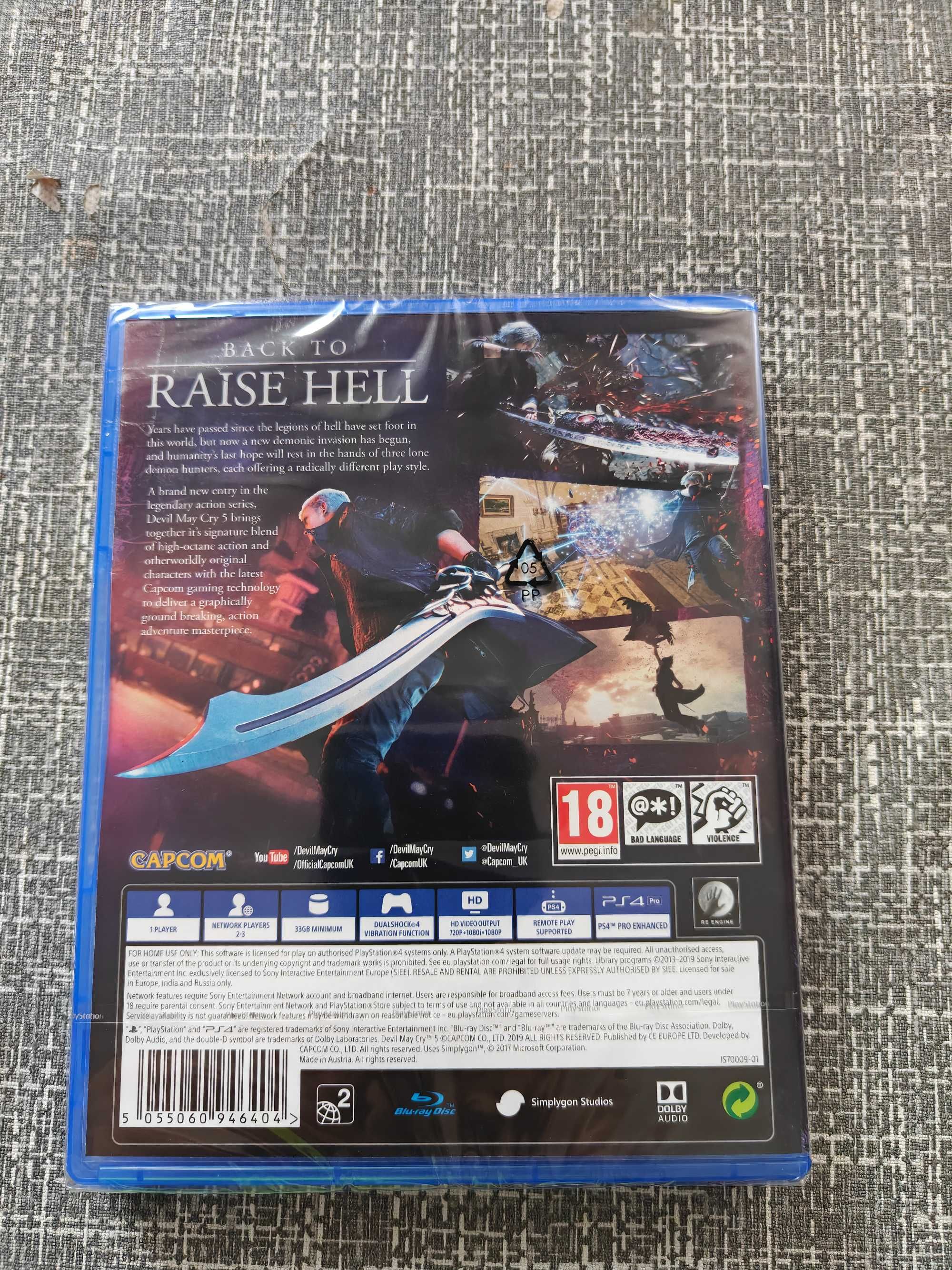 PS4 Devil May Cry 5