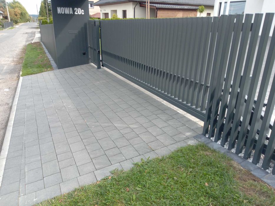 Ogrodzenia nowoczesne,grzebieniowe