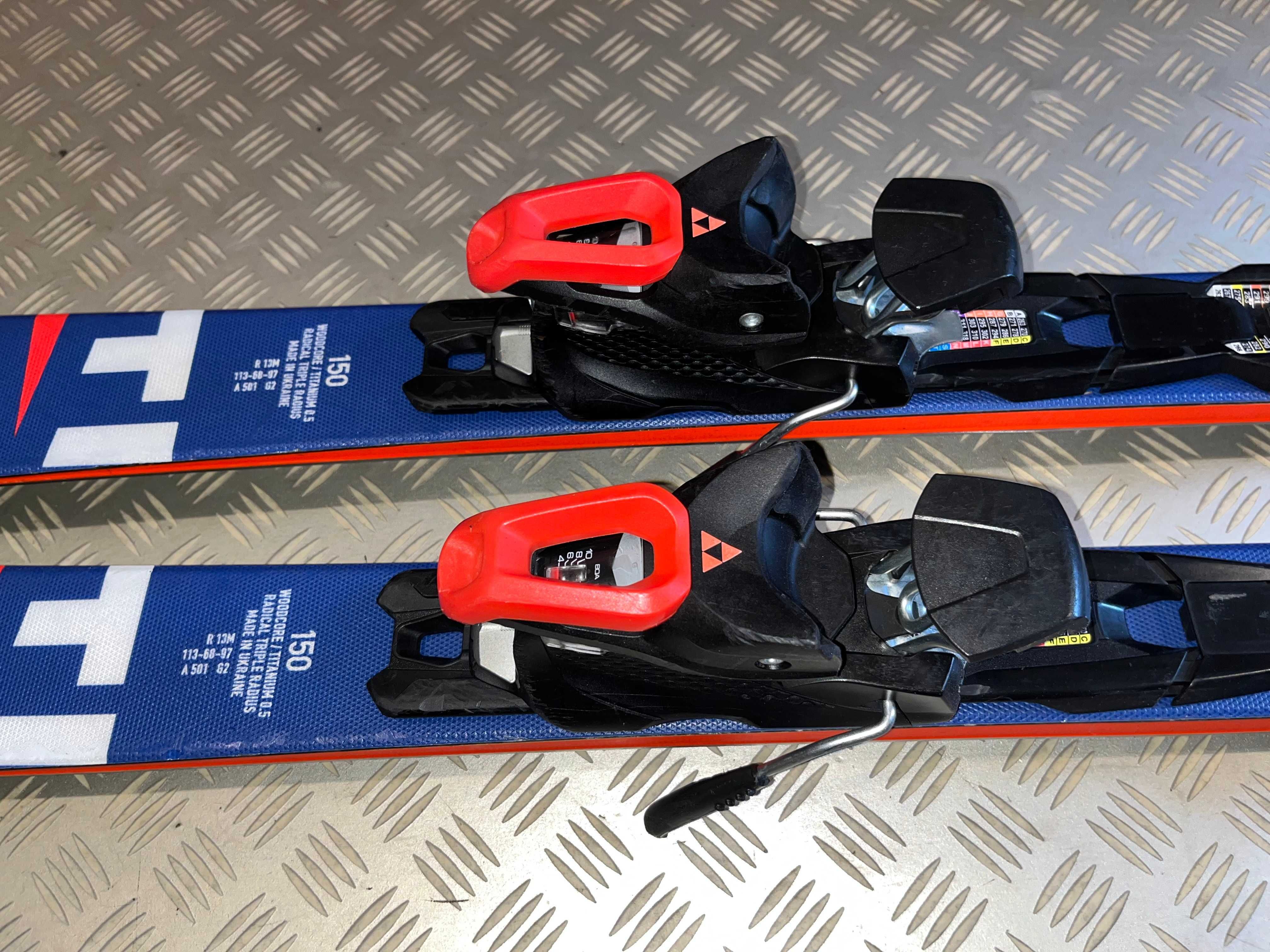 Narty FISCHER The Curv Ti 150 cm Top rocker 2022