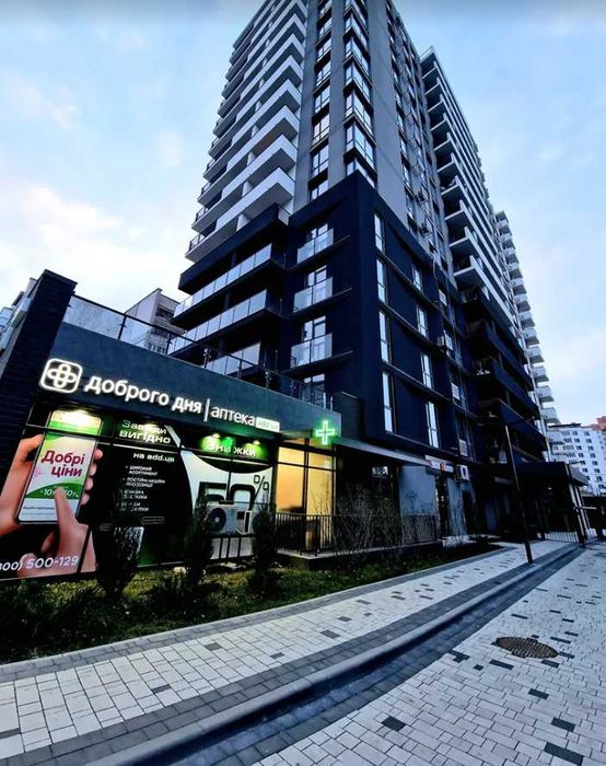 1к Однокомнатная квартира з ремонтом НОВОБУД ДІМ АН ЯНГЕЛЯ