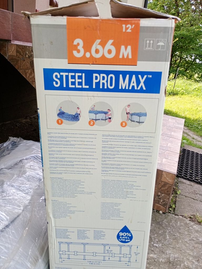 Basen  stelażowy Bestway Max