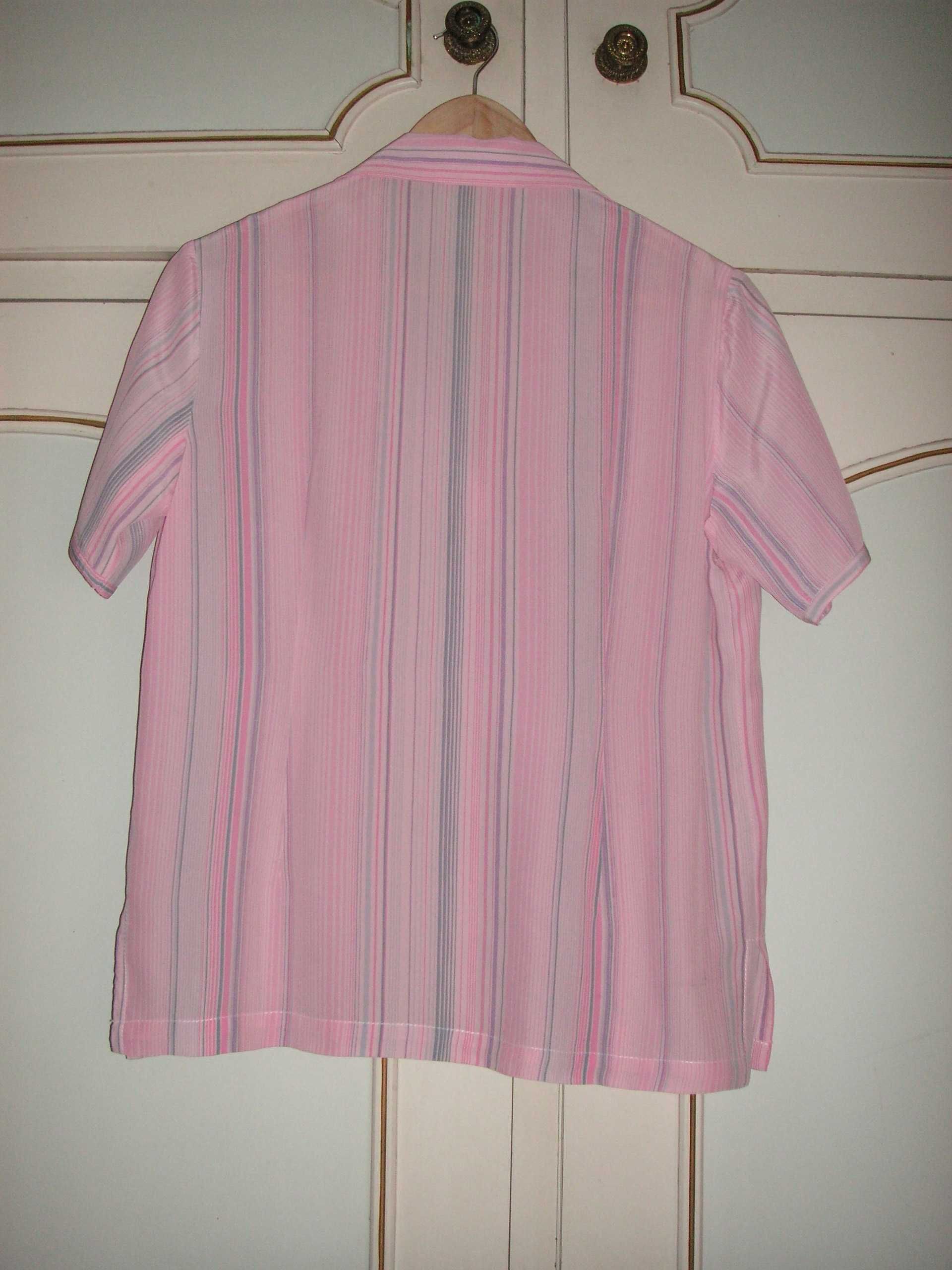 Blusa / Camisa Susane e de Seda Rosa