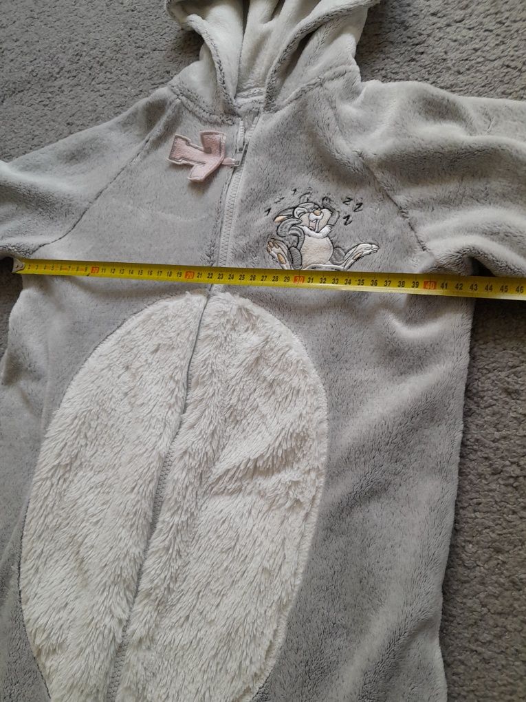 Królik króliczka onesie kigurumi rozmiar XS