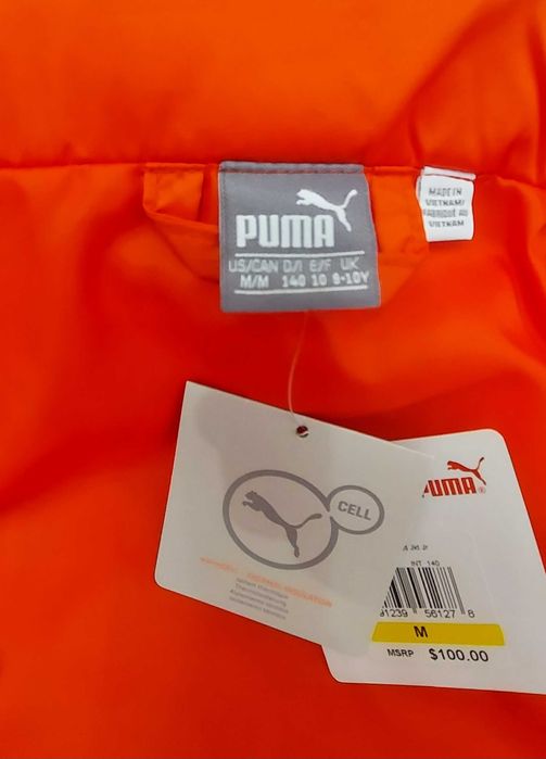 Нова куртка для хлопчика 8-10 років Puma
