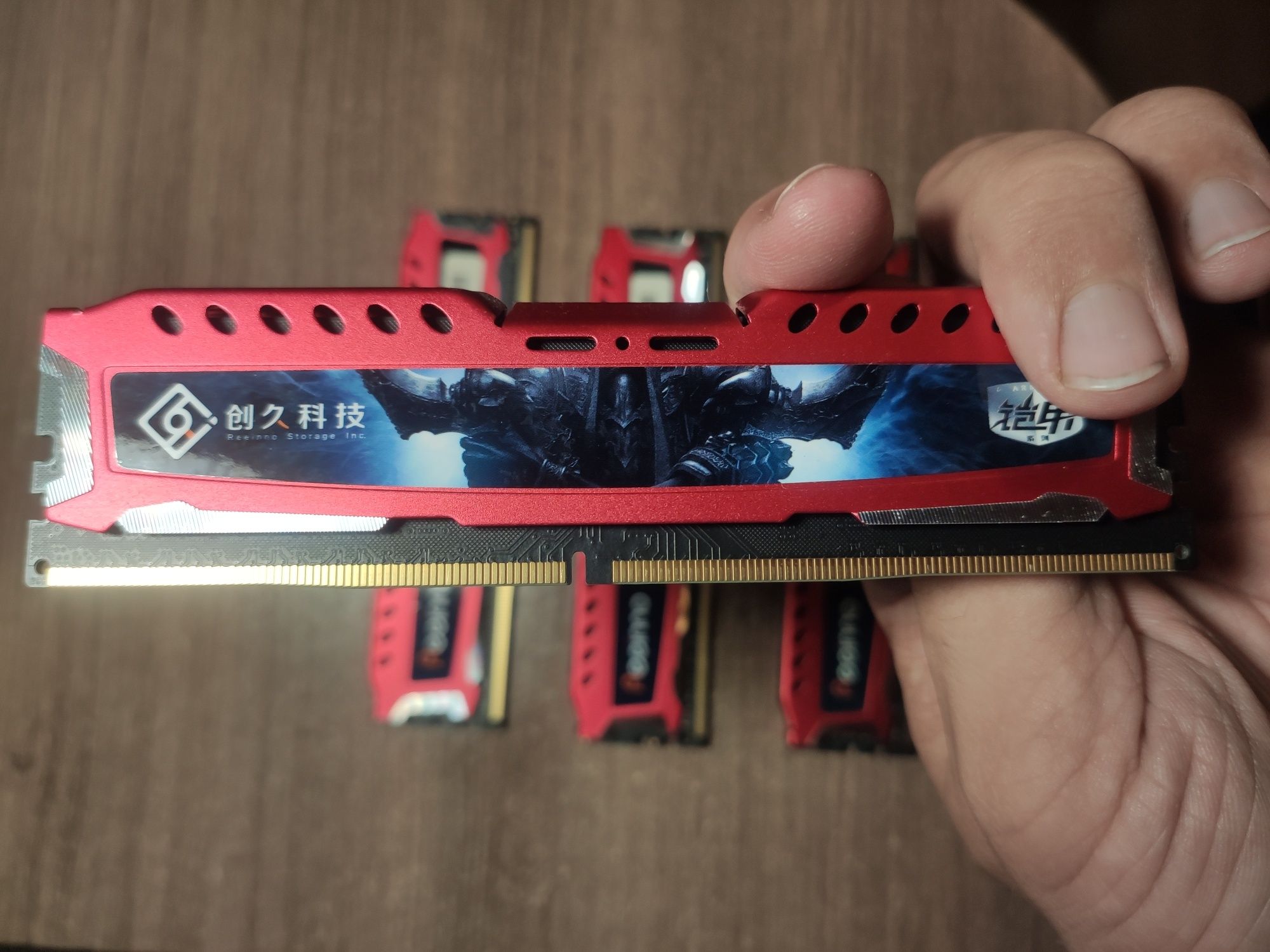 Оперативка Reeinno ddr4 16gb 2400MHz з радіатором