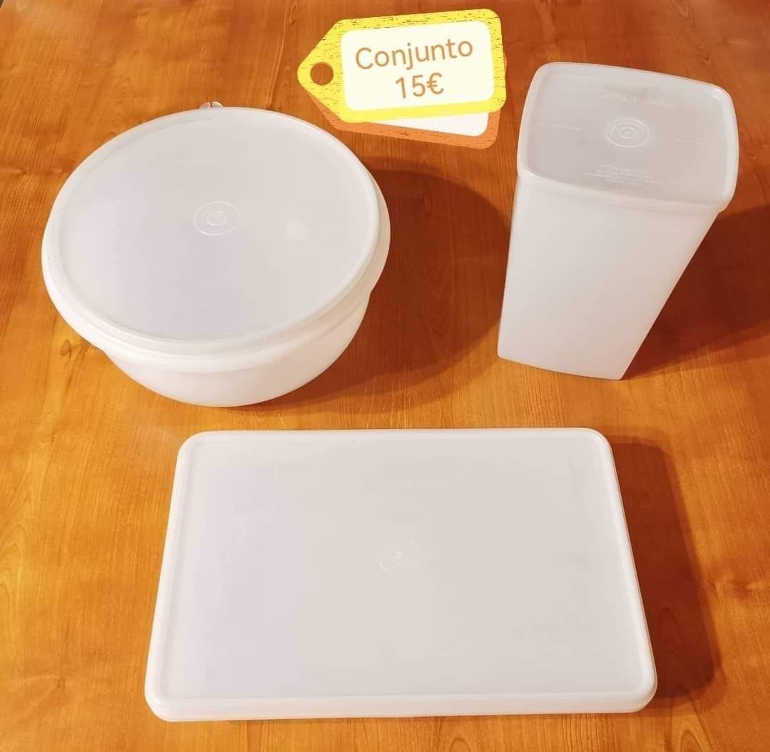 Caixas Tupperware