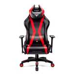 Fotel gamingowy Diablo X-Horn 2.0 Normal Size, czarno-czerwony *NOWY*