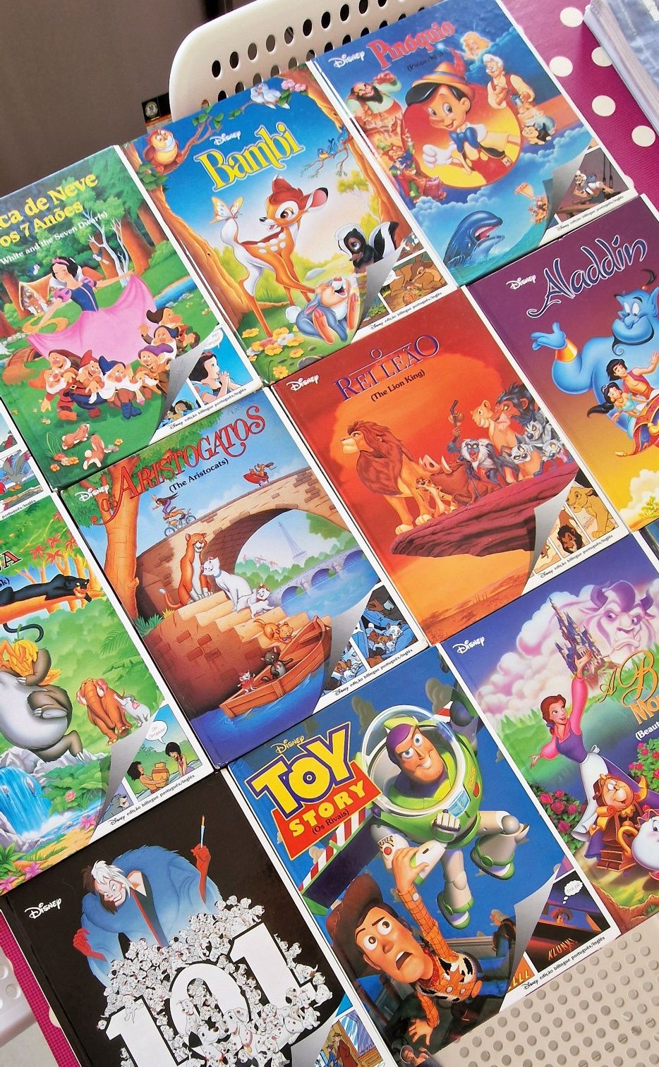 Coleção completa Disney Banda desenhada bilingue PT/ENG