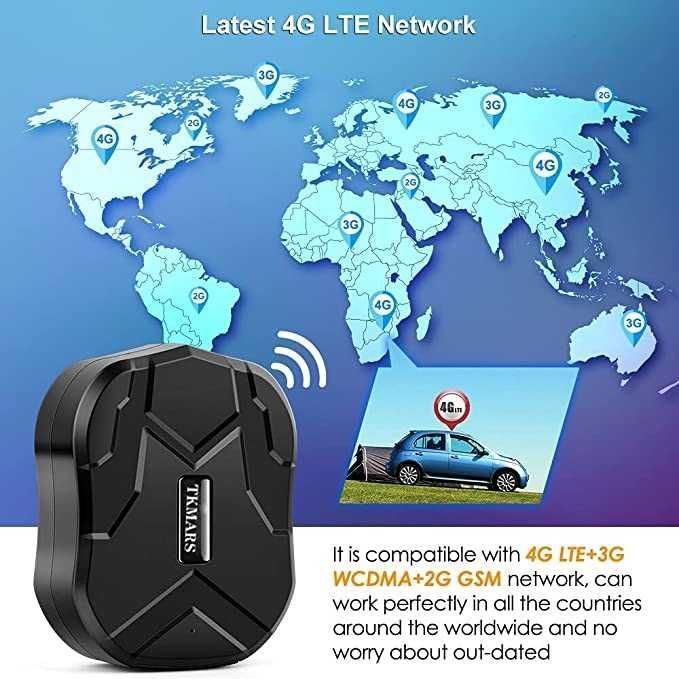 GPS Localizador - Visualização Tempo Real - Bateria 3 a 6 meses - APP