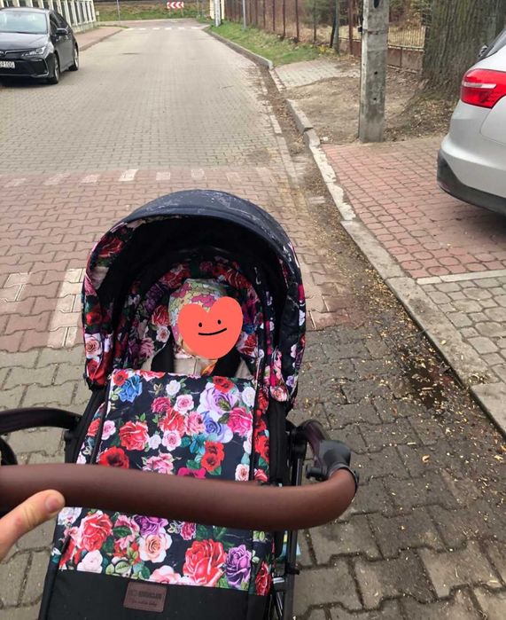 Wózek 2w1 BabyActive Musse Rose