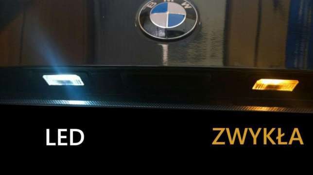 Żarówki LED tablicy rejestracyjnej BMW e60