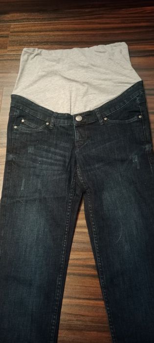 Spodnie ciążowe jeansowe rozm. 36.