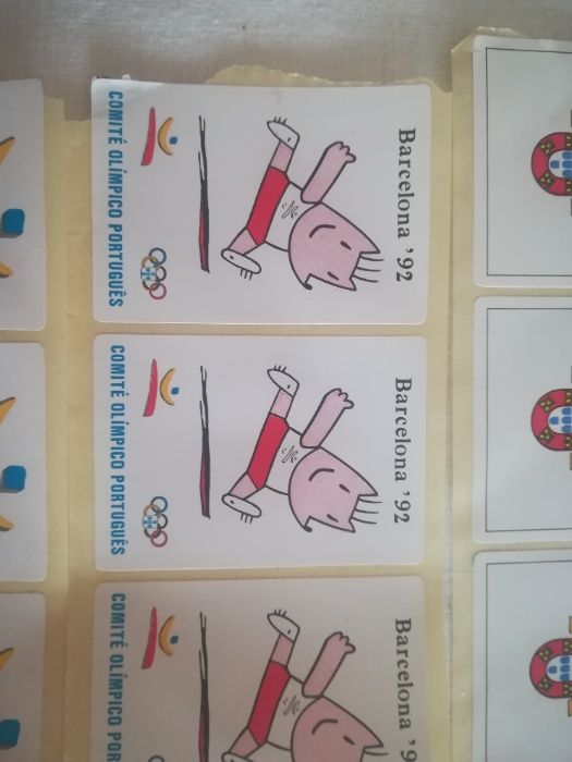 Autocolantes Comité /Academia Olímpica antigos