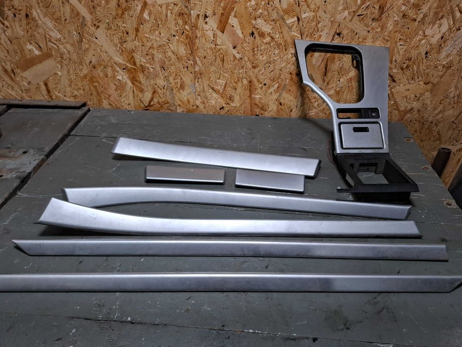 dekor dekory kpl m-pakiet aluminium bmw e39