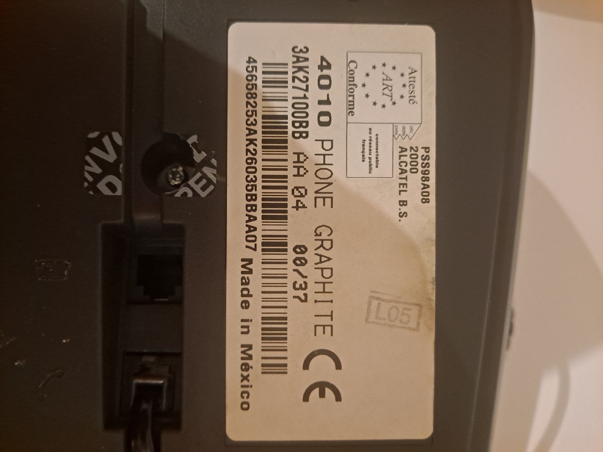 Alcatel 4010 Easy Reflexes Graphite