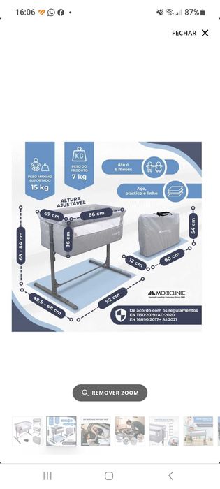 Caminha de  bebê / Next to me