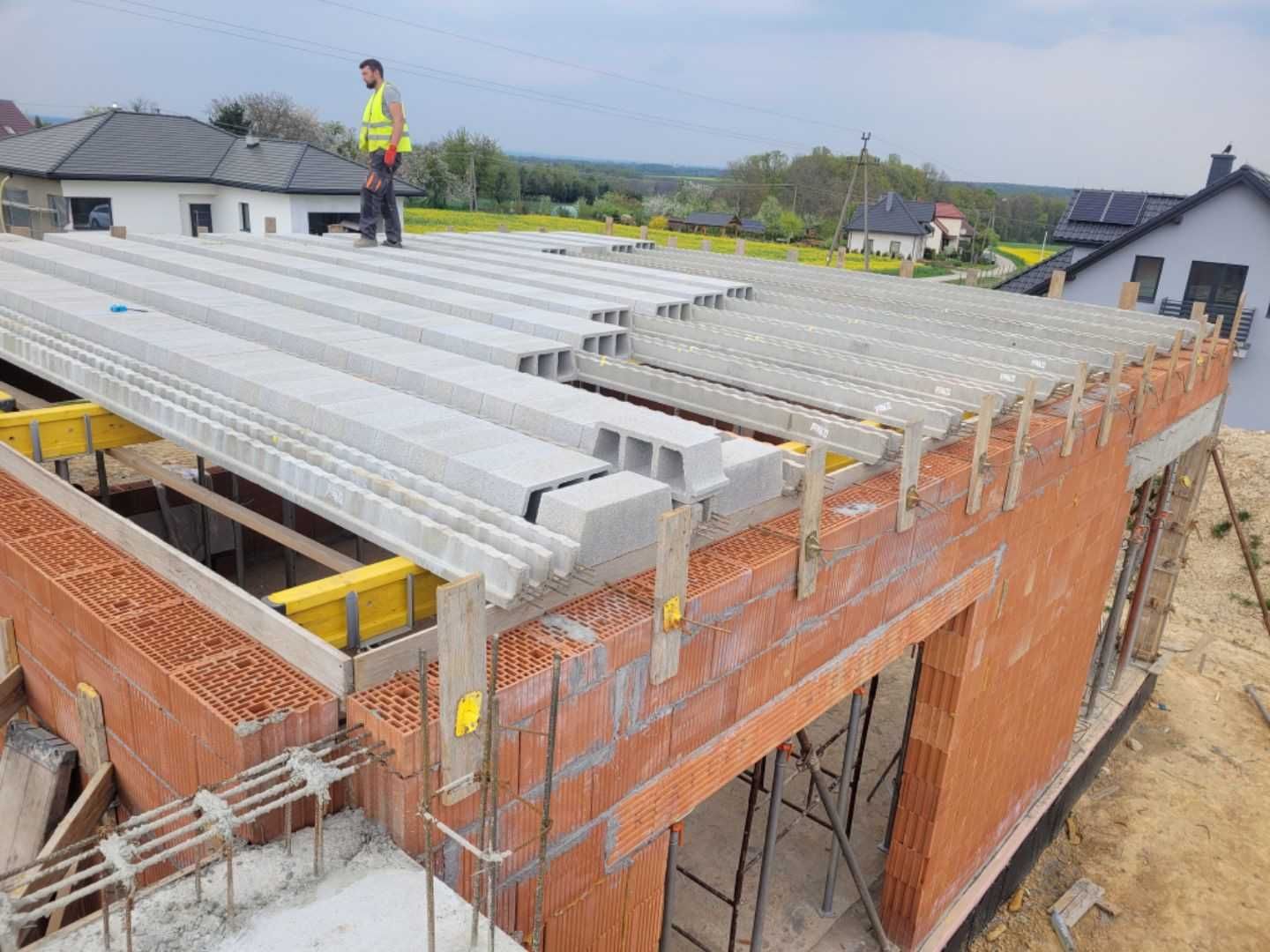 Szalunki Stropowe, 200m2 na domki, Podpory, Dźwigar Pfaifer, Gwarancja