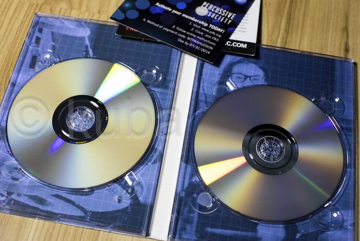 Szkoła na perkusję DVD x2 - Mike Mangini - The Grid - st. Idealny