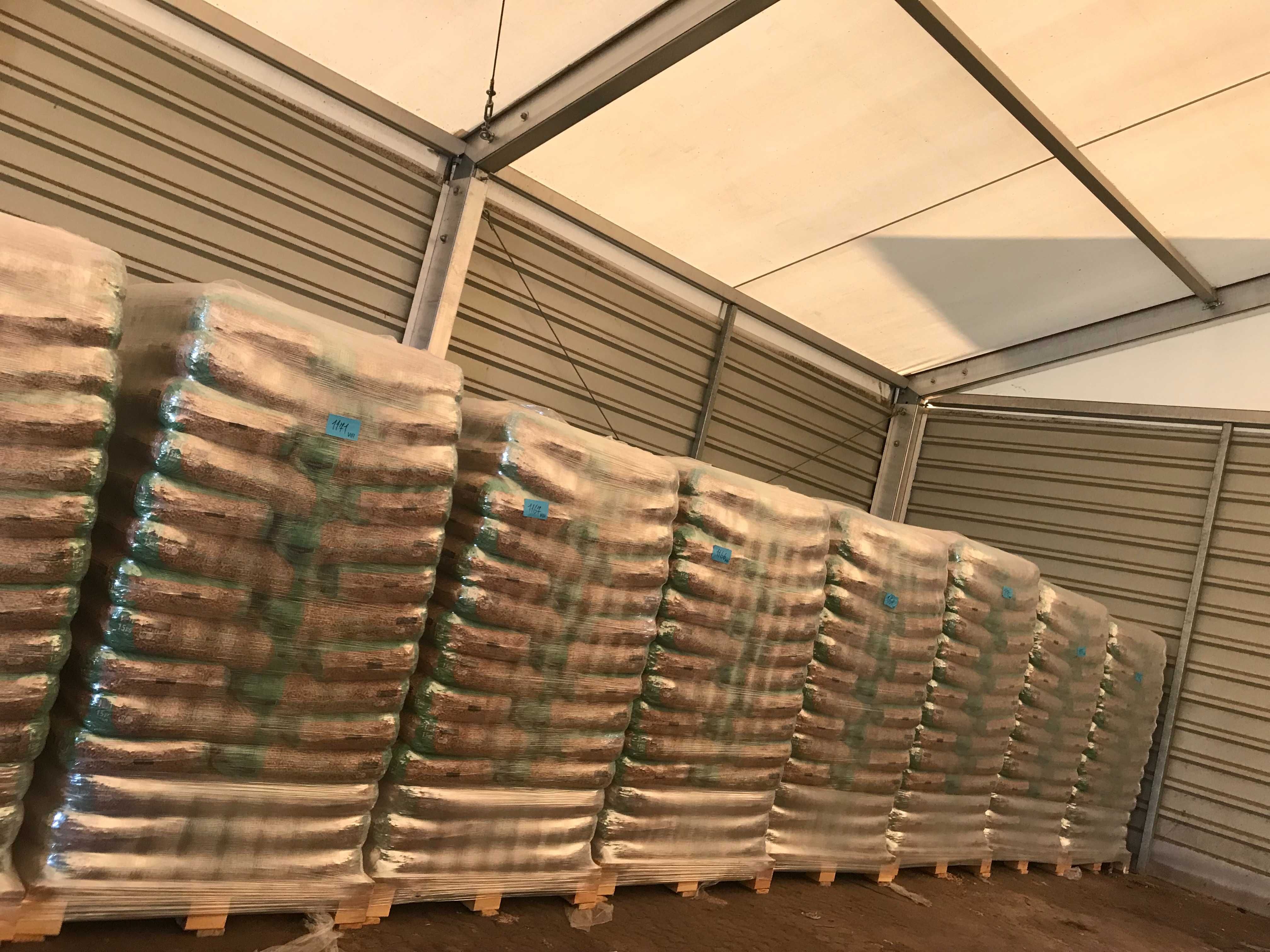 Pellet drzewny 6 mm z dowozem wysoka jakość A1 bez spieków