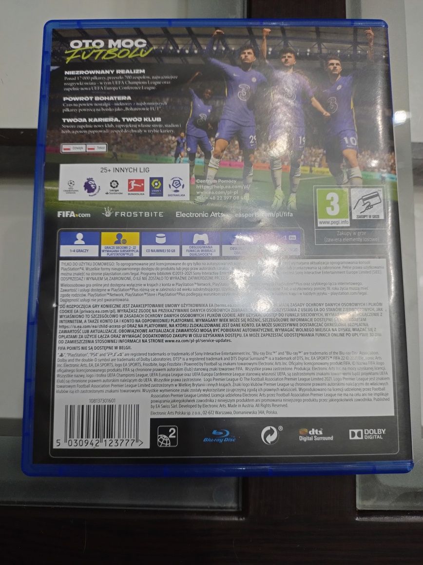Gra Fifa 22 na PS4