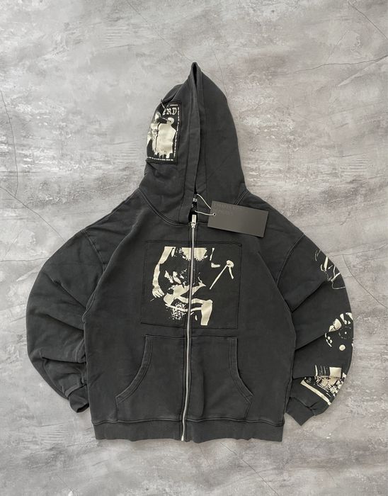 Зіп худі Enfants Riches Deprimes чорного / темно сірого кольору