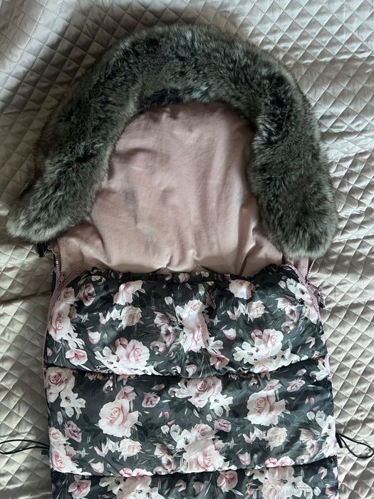 Śpiworek do wózka sanek Makaszka