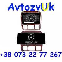Android 13 Mercedes Benz w220 S350 S400 S500 2 din CarPlay Магнитола