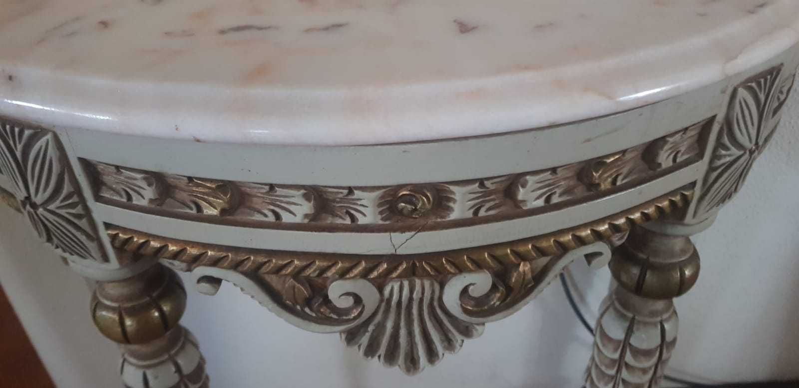 Conjunto mesa e espelho vintage