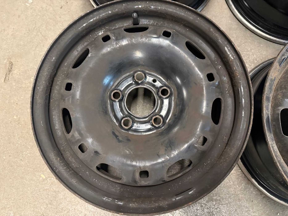 Felgi stalowe 6Jx14H2 ET37 VW Skoda Seat proste, sprawdzone 4 szt