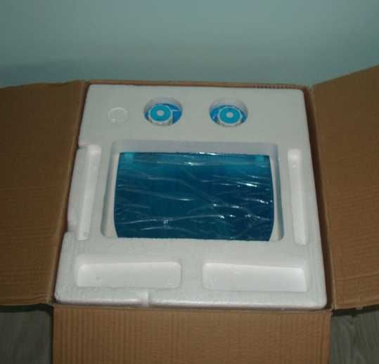 Pralka wirnikowa z wirówką Botti Aquarina XPB30 Turkusowa