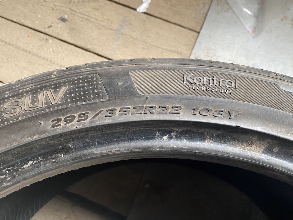 Літня резина шини 295/35R22 HANKOOK