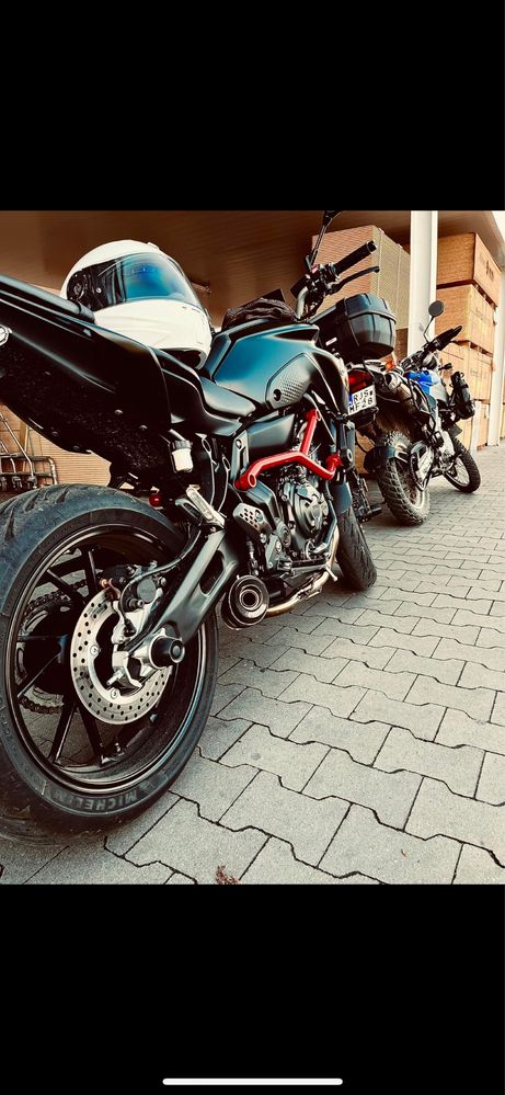 Gmole, crash pad oryginalne yamaha mt07