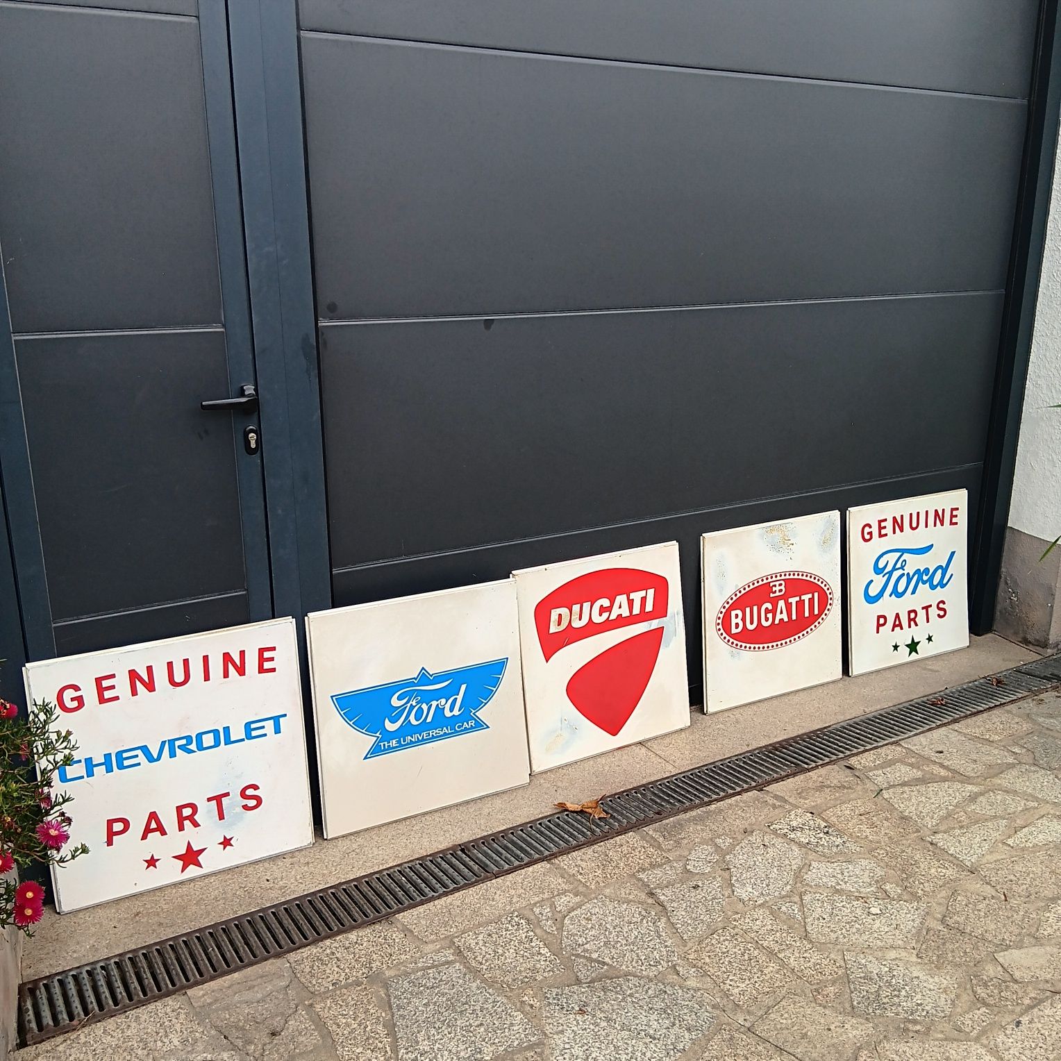 Chapas  reclames, marcas antigas, decoração