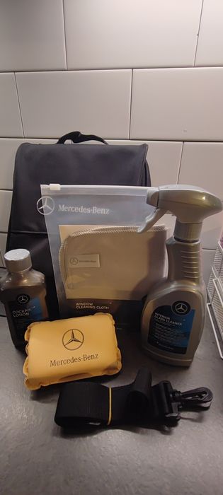Zestaw do pielęgnacji wnętrza pojazdu MERCEDES idealny na prezent