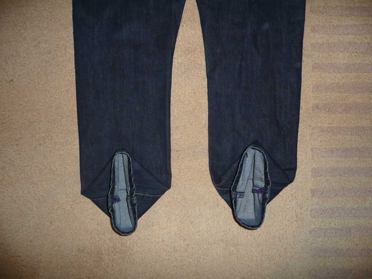 Spodnie dżinsy BURTON W34/L30=46/102cm jeansy
