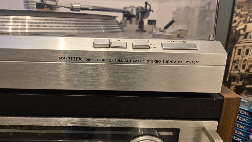 Gramofon SONY PS-313 fa  vintage