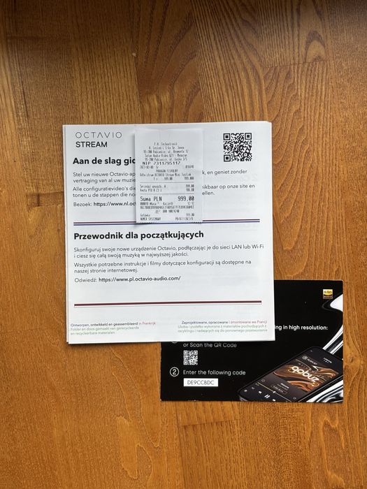 Octavio Stream-kompaktowy odtwarzacz strumieniowy/sieciowy