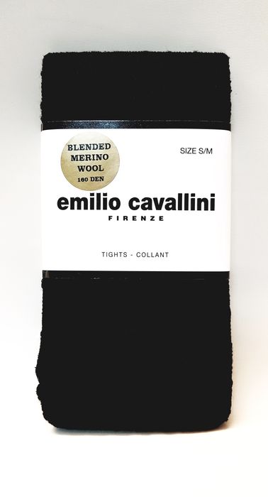 Collants de Lã Merino EMILIO CAVALLINI losangos 160 Deniers S/M
